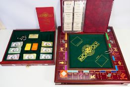 Franklin Mint - Scrabble - An unboxed Franklin Mint 'Collectors Edition' Monopoly set.