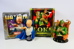 Marvel - Bowen Designs - Dynamic Force - A boxed resin Marvel Mini-Bust of The Watcher,