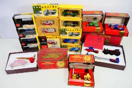Matchbox Models of Yesteryear - Vanguards - A boxed group of diecast model vehicles in various