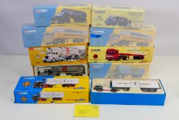 Corgi Classics - Eight boxed Corgi Classic diecast model vehicles from various ranges.