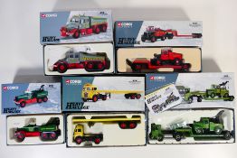 Corgi Classics - A boxed collection of five Corgi Limited Edition 'Heavy Haulage' diecast model