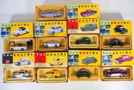 Corgi Vanguards - A collection of boxed vehicles including Morris Minor Convertible # VA07101,