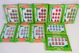 Subbuteo - A squad of 10 boxed / partially boxed Subbuteo lightweight teams.