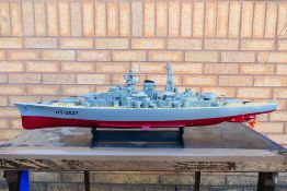Heng Tai - A plastic 'HT-3827' RC Battleship.