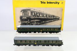 Trix - A boxed OO gauge Intercity Diesel 2 Car Set # 1178.
