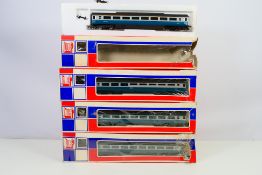 Jouef - 4 x boxed OO gauge Inter City coaches, # 5751, 2 x # 5752 and # 5753.