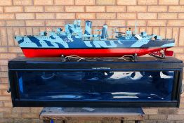 Matabele Tribal Class Destroyer - A built Tribal Class RC Destroyer 'Matabele - G26'.