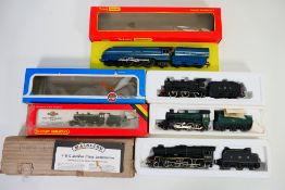 Hornby - Airfix - Mainline - 4 x OO gauge steam locomotives, LMS Coronation 6220, Class 5XP Neptune,