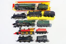 Hornby - Tri-ang - A group of unboxed OO gauge locomotives including 4-6-2 Britannia,