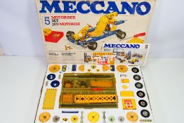 Meccano - A boxed Meccano #5 Motorised set.