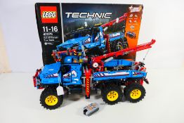 Lego - Lego Technic 6 x 6 All Terrain Tow Truck #42070 built set, with box and instructions.