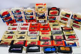 Lledo - A boxed collection of 55 Lledo diecast model vehicles.