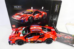 Lego - Lego Technic Ferrari 488 GTE 'AF Corse #51' #42125 built set, with box and instructions,