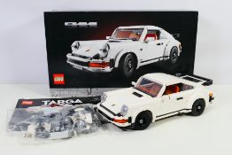 Lego - Lego Technic Porsche 911 #10295 built set, with box and instructions, bags and some spares.