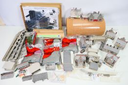 Javis - Metcalfe - ID Backscenes - A group of railway modelling items including 2 x rolls of