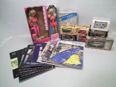 Barbie - Sindy - Corgi - Lledo - A group of items including Monte Carlo Sindy, Barbie Gymnast,