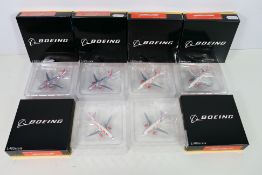 Panda Models - 6 x boxed aircraft models in 1/400 scale including Boeing 737-300 in Jet2 livery #