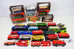 EFE - Corgi Original Omnibus - Matchbox - A group of boxed bus models including Harrington Cavalier