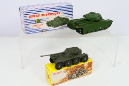 Dinky - French Dinky - 2 x boxed military vehicles,