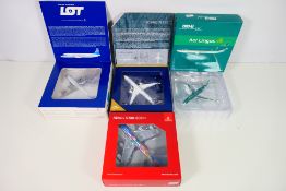 Gemini Jets - DC Wings - Herpa - 4 x boxed aircraft models,