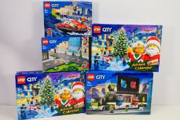 Lego - City - 5 x boxed sets including 2 x advent calendar sets, # 60388, # 60373 and # 60304.