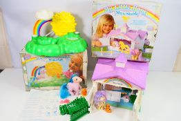 My Little Pony - Hasbro - 2 x vintage boxed sets, Show Stable # 4885 and Waterfall # 4880.