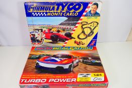 Scalextric - Formula Tyco - 2 x incomplete boxed sets,