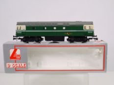 Lima - A boxed Lima#216576A2 O gauge Class 33 diesel locomotive Op.No. D6506 in BR green.