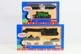 Hornby - Two boxed Hornby OO gauge 'Thomas & Friends' boxed sets.