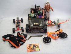 Action Man - Hasbro - A collection of modern Action Man figures and vehicles including a Military