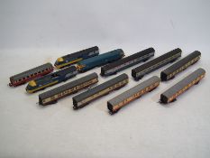 Hornby - Lima - A group of unboxed OO gauge locomotives and coaches including a Class 47 number