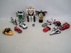 Power Rangers - A collection of vehicles including Mega V2, Wind Rescue,