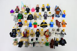 Lego - Harry Potter - Star Wars - 45 x Minifigures and some extra parts, includes Harry Potter,