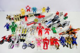 Power Rangers - A collection of Power Rangers, figures,