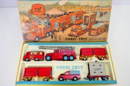 Corgi Toys - A boxed Corgi Toys Gift Set No.23 'Chipperfields Circus'.
