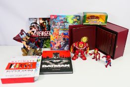 Batman - Marvel - Funko - Corgi - A collection of books and figures,