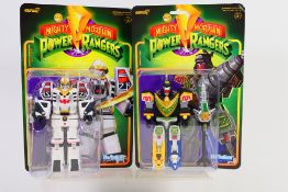 Power Rangers - Hasbro - 2 x unopened carded Mighty Morphin Power Rangers figures,
