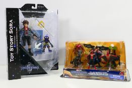 Marvel - Spider-Man - Kingdom Hearts - 2 x unopened figure sets,