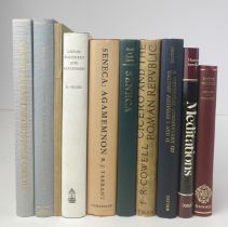 SENECA. Agamemnon. Ed. w. a comm. by R.J. Tarrant. (1976). (Spine faded