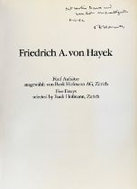 HAYEK, F.A. von. Fünf Aufsätze. Five Essays. Ausgewahlt von / Selected by Bank