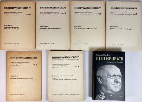 EINHEITSWISSENSCHAFT. Schriften hrsg. v. O. Neurath in Verbindung mit R. Carnap, Ph
