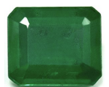 Green Emerald - Emerald Shape EyeClean Clarity 3.05 Carat - EDR Certificate