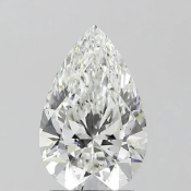 Pear Cut Diamond 2.02 Carat E Colour SI1 Clarity IGI Certificate ( Loose Diamond )