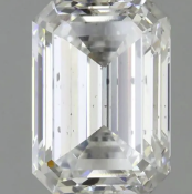 Emerald Cut Diamond 2.11 Carat F Colour SI1 Clarity IGI Certificate ( Loose Diamond )