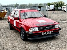FORD ESCORT MK3 XR3 ROAD LEGAL RACE CAR 1982