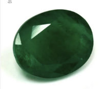 Natural Oval Emerald Green 6.07ct