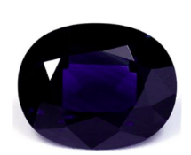Blue Sapphire Oval Shape EyeClean Clarity 3.40 Carat - EDR Certificate