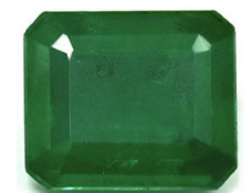 Green Emerald - Shape EyeClean Clarity 2.20 Carat - EDR Certificate