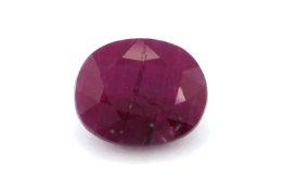 Ruby Red Oval Shape EyeClean Clarity 8.06 Carat - EDR Certificate