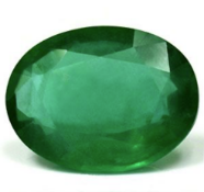 Green Emerald Oval Shape EyeClean Clarity 2.70 Carat - EDR Certificate